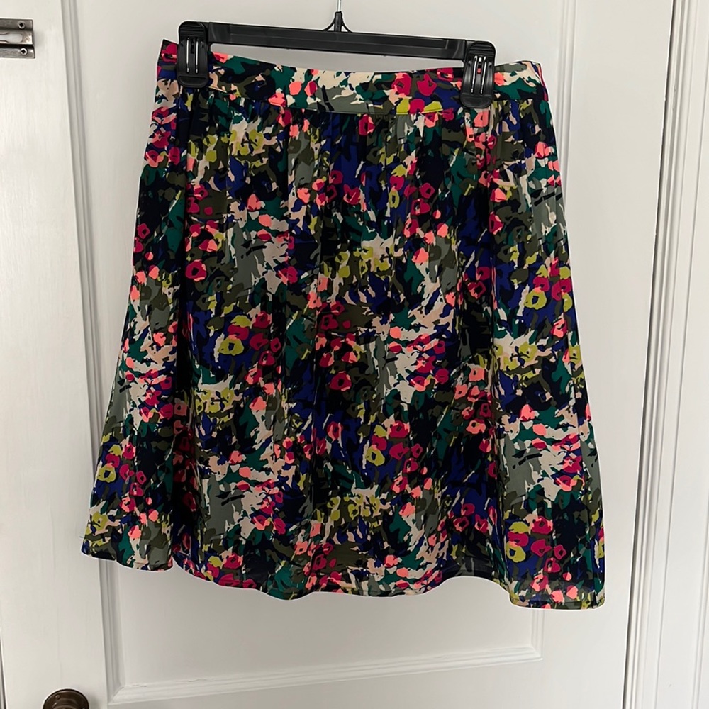 J.Crew Factory floral skirt